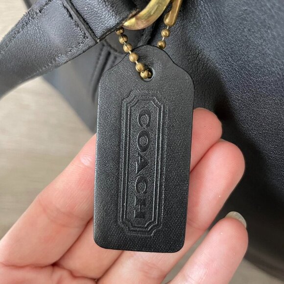 Vintage 1990's Leather Coach Bag #9872 - Picture 6 of 11